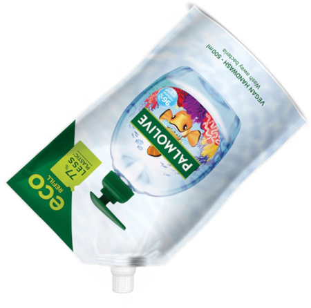 PALMOLIVE Aquarium Wegańskie Mydło do Mycia Rąk w Płynie 4x500ml Eko Zapas