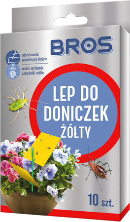 BROS Lep na Szkodniki Roślin Doniczkowych - Mszyce Wciornastki Mączlika x10