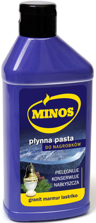 MINOS Pasta Płynna do Czyszczenia Nagrobków i Kamienia 3x270ml