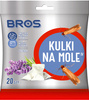 BROS Kulki na Mole Odzieżowe do 6 mcy 100 szt Lawenda