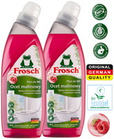 FROSCH Ekologiczny Płyn do Czyszczenia WC Usuwający Kamień Malinowy 2x750ml