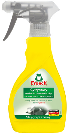 Frosch Ekologiczny Cytrynowy Płyn do Czyszczenia Płyt Ceramicznych i Indukcyjnych 300ml x2