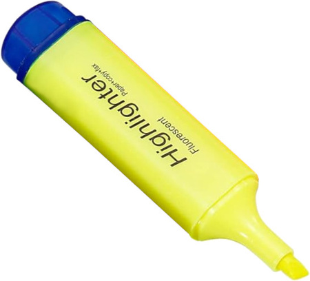 Marker Zakreślacz w Różnych Kolorach Szeroka Końcówka, Zestaw 3 Pisaki