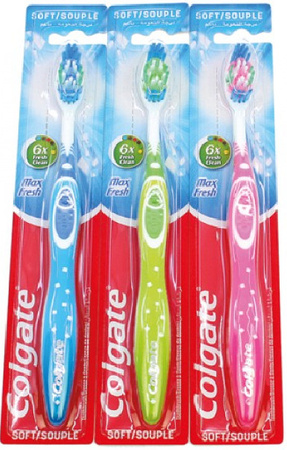 COLGATE Szczoteczka do Zębów MAX FRESH 6w1 SOFT