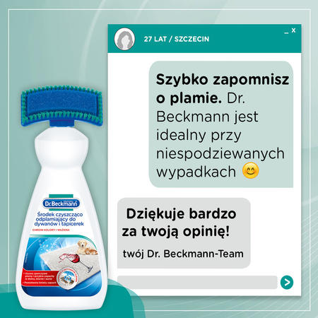 Dr. Beckmann Odplamiacz do Czyszczenia do Dywanów i Tapicerek 650ml