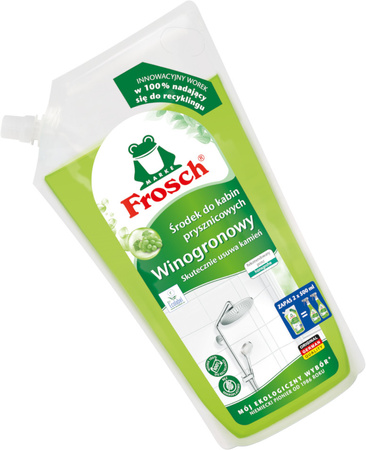 Frosch Ekologiczny Winogronowy Płyn do Kabin Prysznicowych Zapas 1000ml