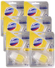 DOMESTOS Zawieszka Kostka 3 w 1 do WC na Kamień Wymienny Wkład Cytrynowa x6
