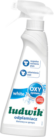 Ludwik OXY Odplamiacz Tlenowy w Sprayu Biel 250ml