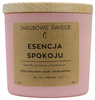 JAKUBOWE ŚWIECE Esencja Spokoju Zapachowa Świeca Sojowa z Naturalnymi Olejkami 180g