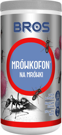 BROS MRÓWKOFON Granulowana Trutka na Mrówki - Niszcząca Całe Gniazda 280g