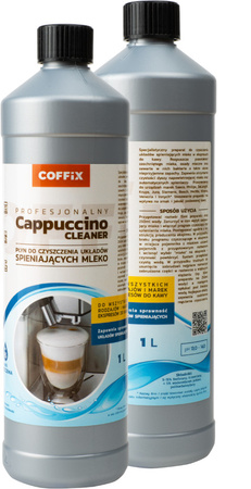 Czyścik do Ekspresu do Czyszczenia Systemu Mlecznego COFFIX 3x1L