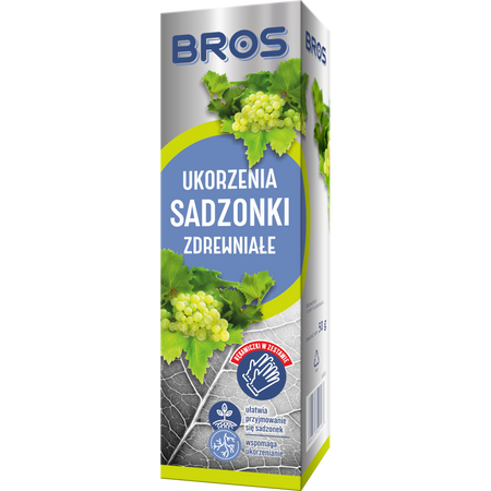 Ukorzeniacz BROS Ukorzenia Sadzonki Zdrewniałe Preparat do Ukorzeniania 50g