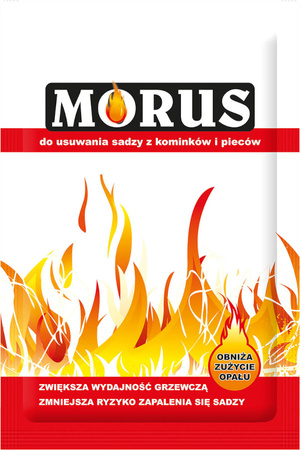 MORUS – Proszek do Kominków i Pieców na Drewno Węgiel do Usuwania Sadzy 50g
