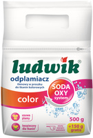 LUDWIK SODA OXY Odplamiacz do Prania Ubrań Tkanin Kolorowych 650g