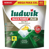 Ludwik MAXX POWER PLUS ALL IN 1 Kapsułki do Zmywarki 60 szt Biodegradowalne