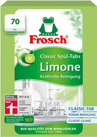 FROSCH Classic Limonkowe Tabletki do Zmywarki Skuteczne i Ekologiczne x70