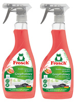 2x Frosch Płyn do Czyszczenia Kuchni Piekarnika Grilla Tłuszcz i Brud 500ml