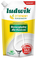 LUDWIK Płyn do Mycia Naczyń Cytrynowy BIO 450g