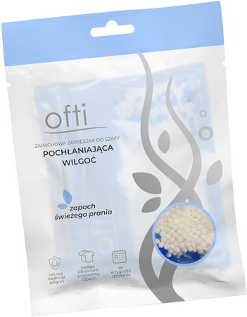 OFTI Zawieszka Zapachowa do Szafy Samochodu Pochłaniacz Wilgoci 3-6 Tygodni