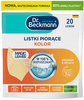 Dr. Beckmann MAGIC LEAVES Chusteczki Listki Piorące do Prania Kolor 80 prań