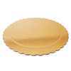 Podkład pod tort, ciasto złoty 26 cm