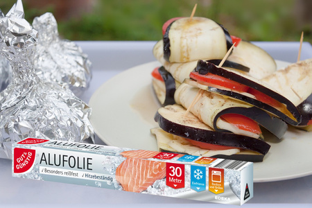 Folia Aluminiowa GUT & GUNSTIG do Pieczenia Grillowania Mrożenia MOCNA 30 m