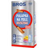 BROS DUO Dwustronna Pułapka na Mole Odzieżowe do Szafy i Garderoby + 2x Lep