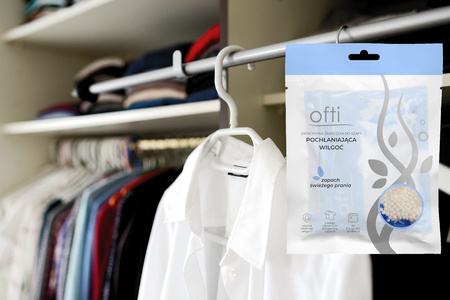 OFTI Zawieszka Zapachowa do Szafy Samochodu Pochłaniacz Wilgoci 3-6 Tygodni