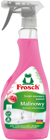 FROSCH Ekologiczny Płyn do Czyszczenia Łazienki Usuwający Kamień Malinowy 500ml