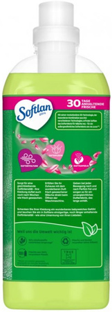 Softlan 3D Ultra Koncentrat Wiosna Zielony Płyn do Płukania Tkanin 45p DE x3