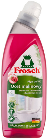 FROSCH Ekologiczny Płyn do Czyszczenia WC Usuwający Kamień Malinowy 3x750ml