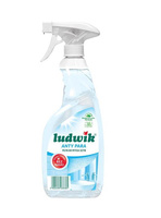 Ludwik Anty Para Płyn do Mycia Szyb Luster Blatu Bez Smug i Zacieków 600 ml
