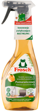 Frosch Płyn do Czyszczenia Mycia Wszystkich Powierzchni Ekranów LED 5x500ml