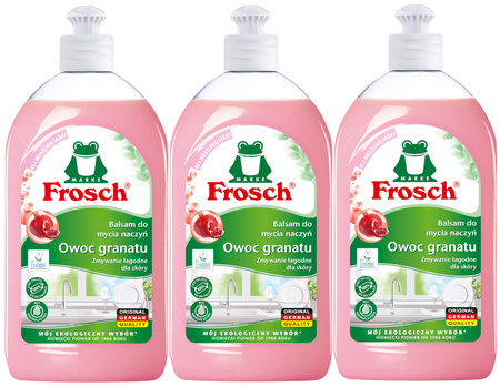 FROSCH Ekologiczny Naturalny Balsam Płyn do Mycia Naczyń Owoc Granatu 1,5L