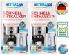 HEITMANN Szybki Odkamieniacz do Czyszczenia Ekspresu Czajnika AGD 2x15g BIO