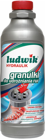 LUDWIK Hydraulik Granulki do Udrażniania Rur 850g