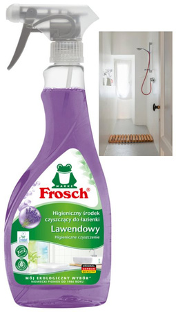Frosch Płyn do Czyszczenia Łazienki Prysznica Lawendowy Kamień Brud 1,5L DE
