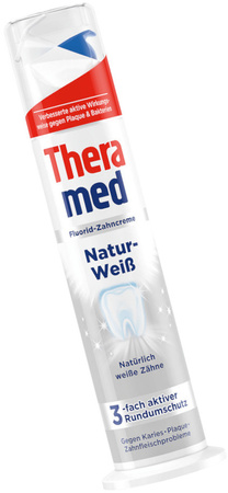Theramed Wybielająca Pasta do Zębów z Fluorem Próchnica Kamień Dziąsła 400