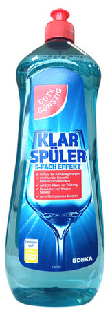 Gut&Gunstig Klarspuler Nabłyszczacz do Zmywarek Cytrynowy Skuteczny 1l