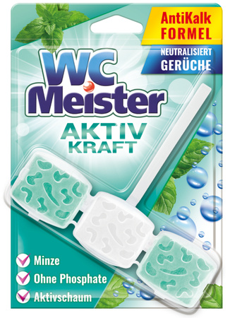 WC Meister Zawieszka Kostka do WC Niemiecka Mięta 45g