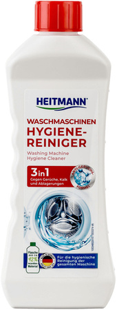HEITMANN Czyścik 3w1 Płyn do Higienicznego Mycia i Czyszczenia Pralki 250ml