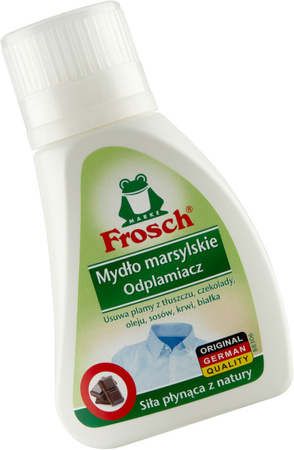 FROSCH Odplamiacz Precyzyjny Uniwersalny Mydło Marsylskie Kolor Biel 225 ml