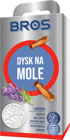 BROS Dysk na Mole Odzieżowe Lawenda do 6 mcy