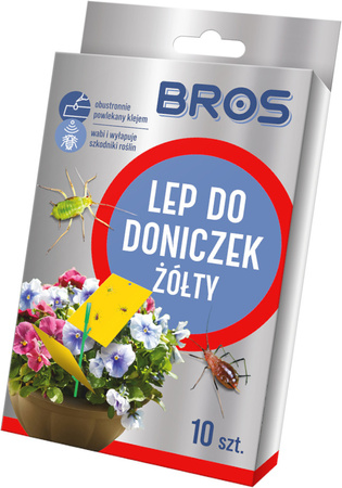 BROS Lep na Szkodniki Roślin Doniczkowych - Mszyce Wciornastki Mączlika x10