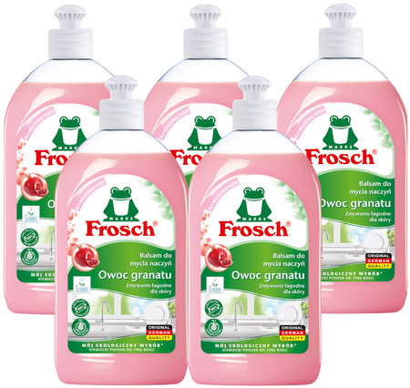 FROSCH Ekologiczny Naturalny Balsam Płyn do Mycia Naczyń Owoc Granatu 2,5L