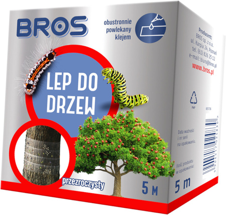 BROS Lep na Drzewa - na Gąsienie Mrówki i Inne Szkodniki - Ochrona Drzew 5m
