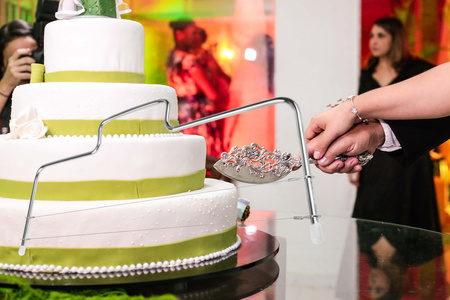 Krajalnica Nóż Strunowy do Krojenia Tortu - Dwa Regulowane Ostrza 10 x 29cm