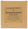 JAKUBOWE ŚWIECE Pomarańczowe Ukojenie Zapachowa Świeca Sojowa Naturalny Olejek 180g Ręcznie Robiona z Pokrywką