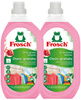 2x Frosch Owoc Granatu Żel do Prania Tkanin Płyn Koncentrat Wydajny 1,5 l