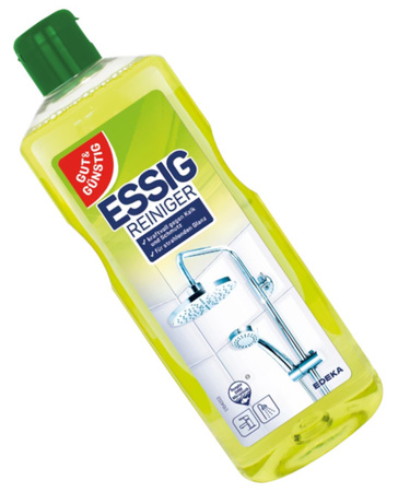 Gut & Gunstig Uniwersalny Płyn Czyszczący z Octem do Kuchni i Łazienki 1L